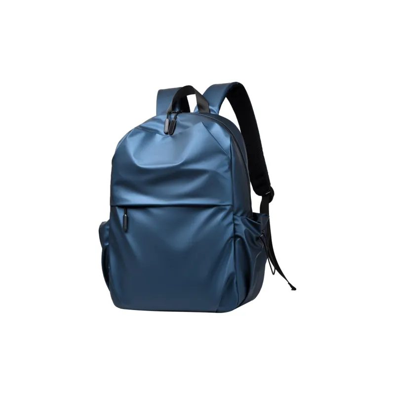 CMLZIUA Oxford Backpack Unisex Blue/Black/Gray-2