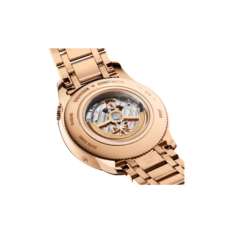 VACHERON CONSTANTIN Automatic Mechanical Movement Women's Watch Watch 37mm White Dial 18K Rose Gold Watch Case-2