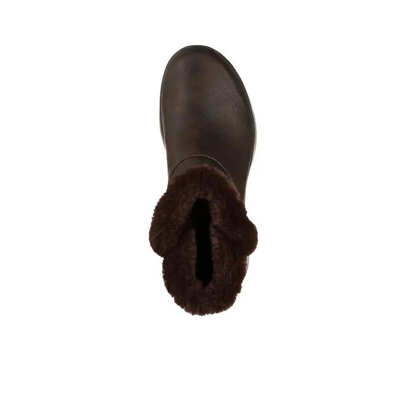 Skechers ON THE GO Joy Thermal Abrasion Resistant Short Snow Boots Women's Brown Black-3