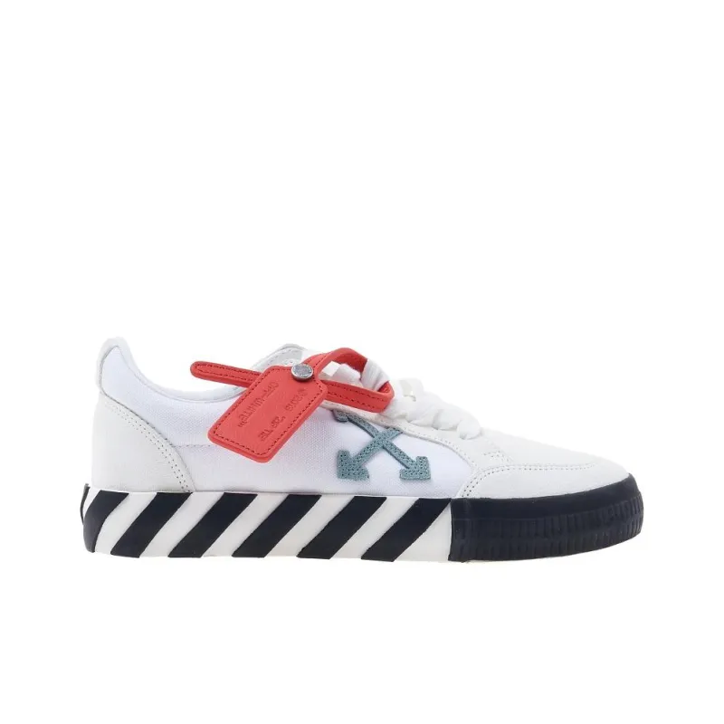 OFF WHITE Stylish Skateboarding Shoes Men's Gray White-1