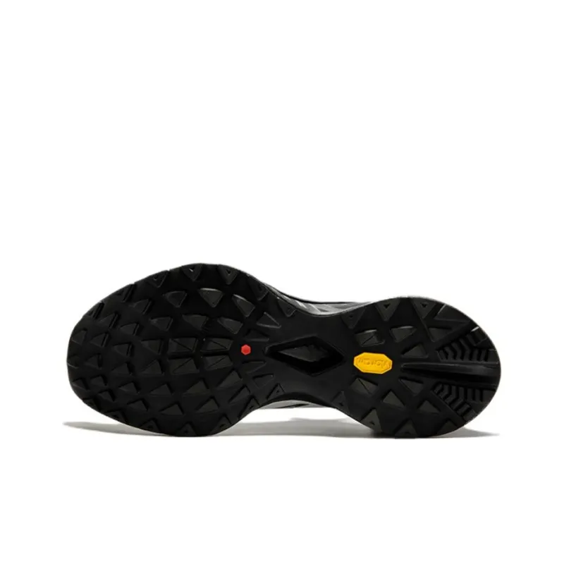 KAILAS FUGA Anti Slip Wear Resistant Low Top Trail Running Shoes Men's Cloud White/Ink Black-3