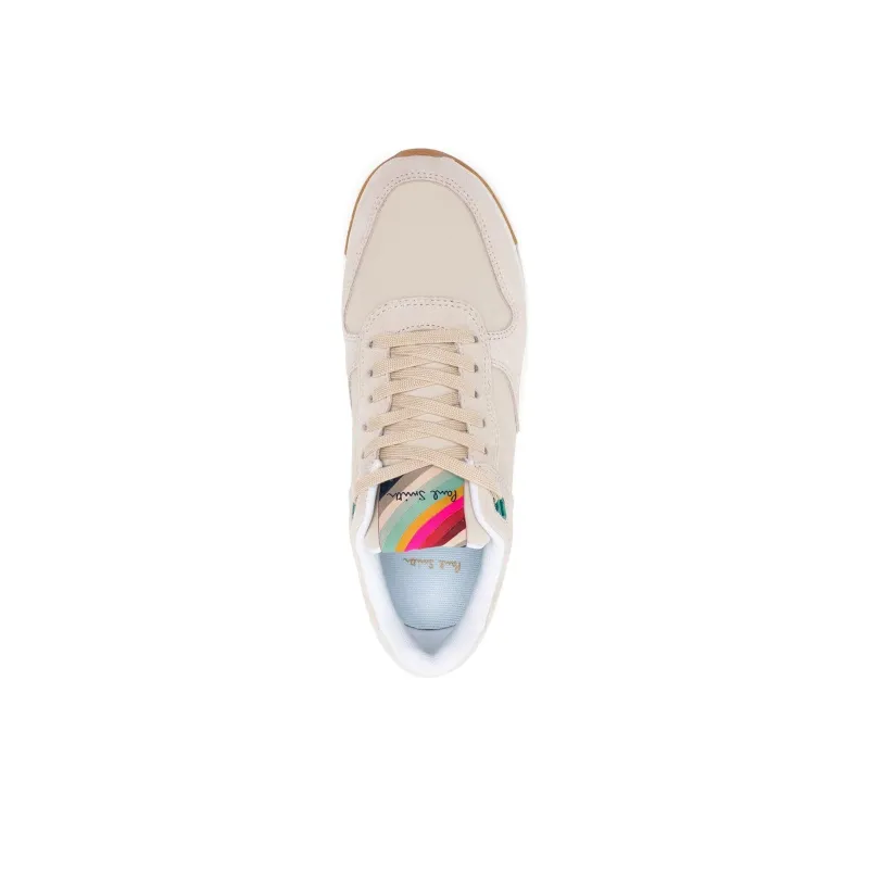 Paul Smith Lightweight Low-Top Casual Shoes Women's Beige-5