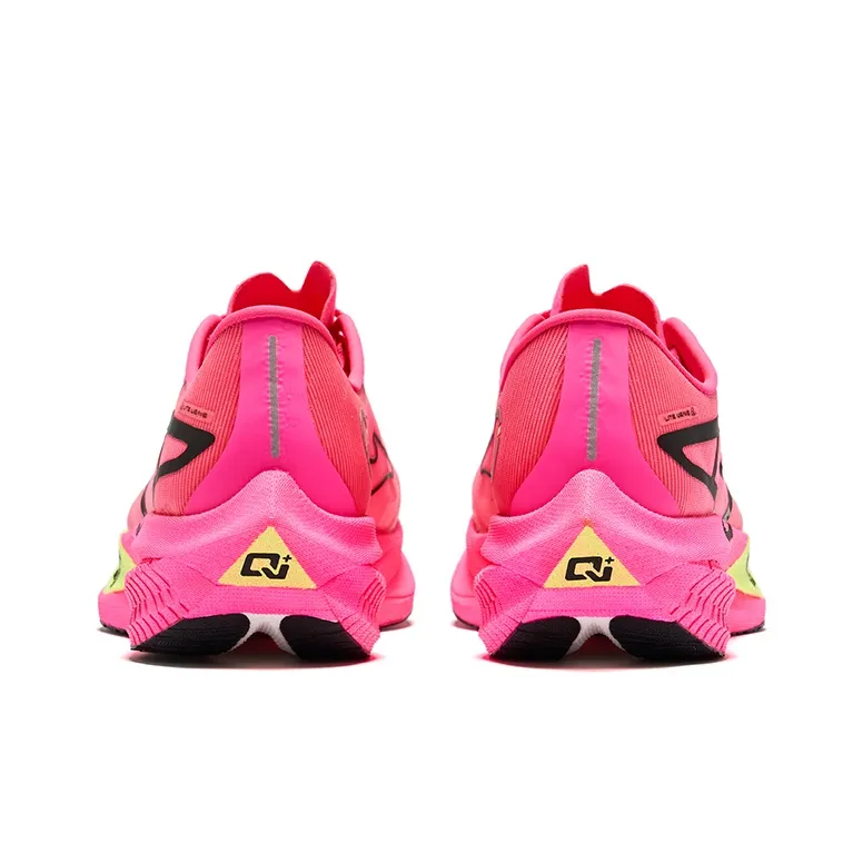 Erke Zhijing 2.0 Shock Absorbers Rebound Low Top Marathon Sprint Running Shoes Men's Dragon Fruit Red-3