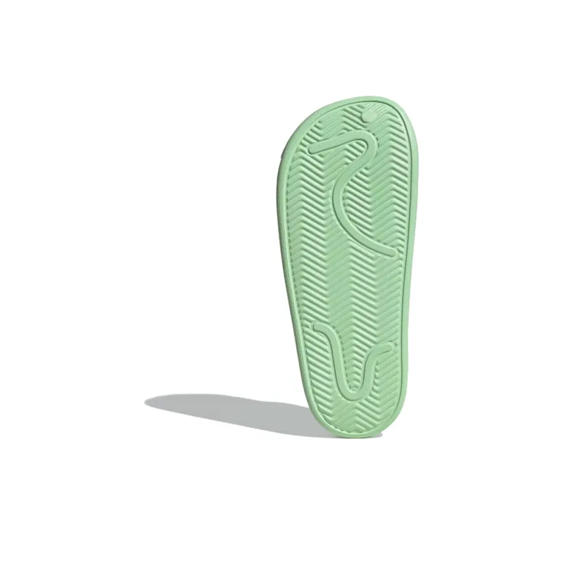 Adidas Adilette Clogs Semi Green Spark-4
