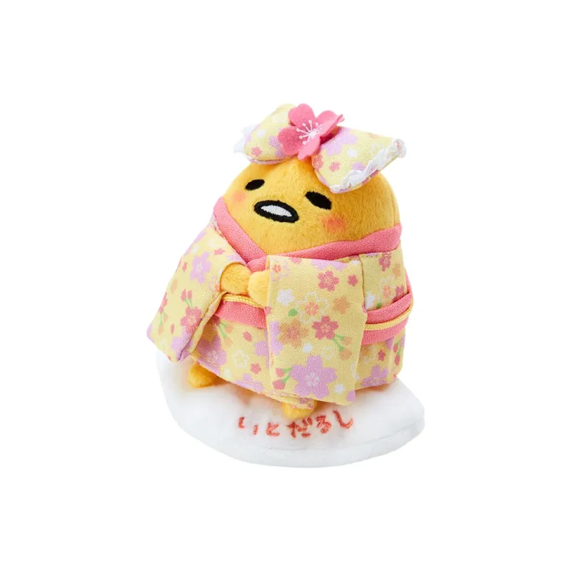 Sanrio Lazy Egg Gudetama Dolls Plush Pendant 13cm Height-1