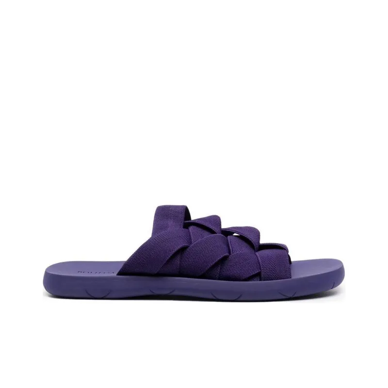 Bottega Veneta Plat Stylish Sandal Men's Purple-1