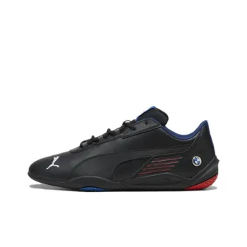 PUMA BMW M Motorsport R Cat Machina Abrasion Resistant Breathable Low Top Training Shoes Men's Black