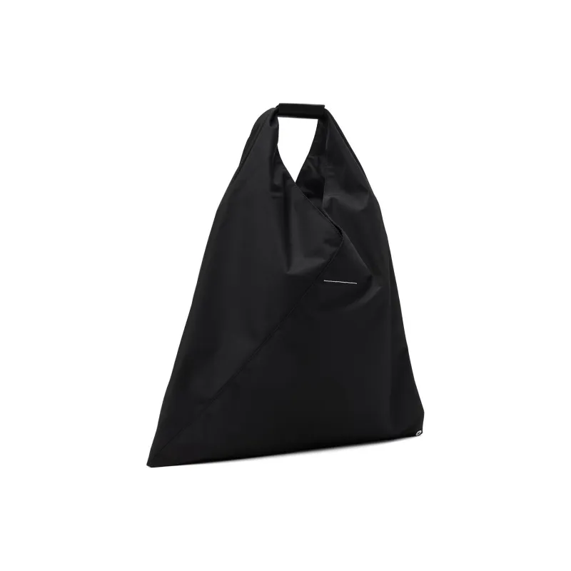 MM6 Maison Margiela Fabric Tote Bag, Shopping Bag, Shoulder Bag, Handbag Medium Size Women's Black-2