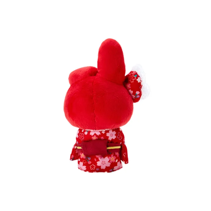 Sanrio My Melody Cherry Blossom Kimono Collection Dolls Plush Pendant 16cm High-1