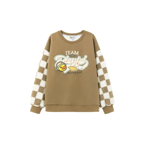 B.Duck Sweatshirts Women's Coffee