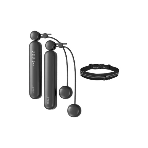 WOLONOW Fitness Training Smart Counting Jump Ropes Adults PC ABS Plastic Controller With TPU+Steel Wire Rope 3m