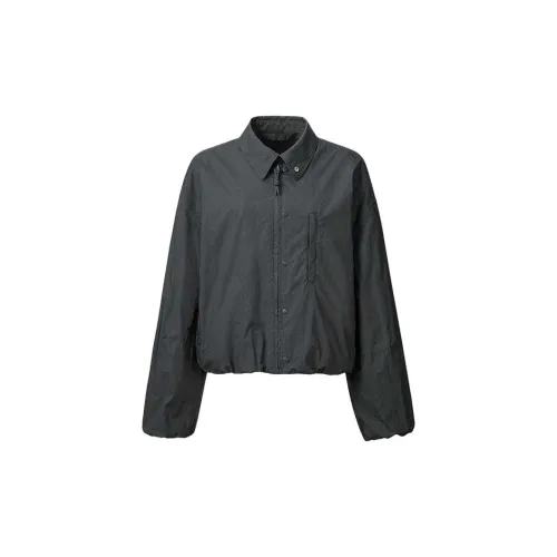 UNIQLO U Collection Jackets Women's Dark Gray