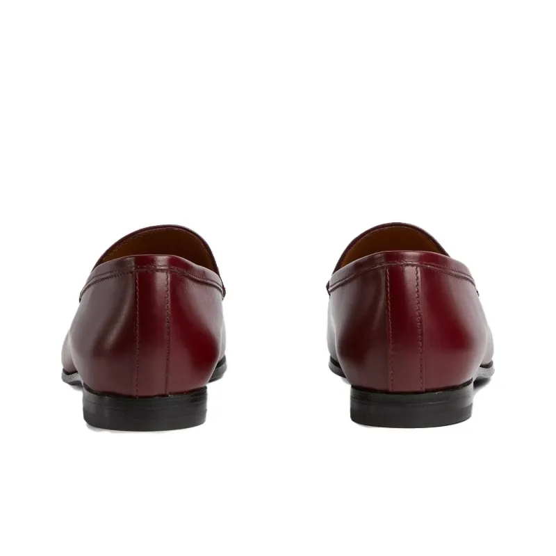 GUCCI Jordaan Loafers Women's Red-4