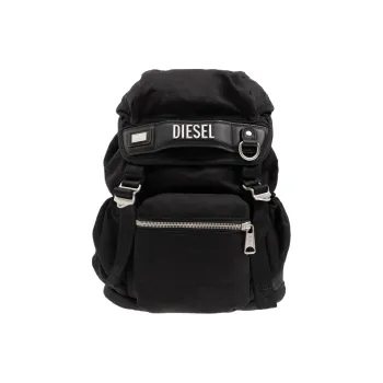 DIESEL Polyurethane With Polyamide Backpack Small Size Women's Black
