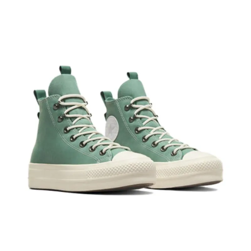 Converse Women's Chuck Taylor All Star Lift Platform High 'Herby Admiral Elm Green' Women's-1