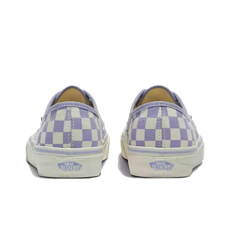 Vans Authentic Checkerboard Shoes 'White Purple'-2