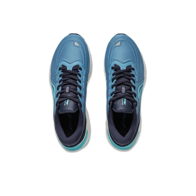 LiNing Cloud Shield Cushioning Rebound Low Top Running Shoes Men's Blue-3