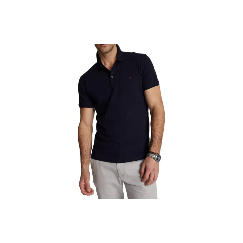 Tommy Hilfiger Polo Shirt Men's Navy Blue-2