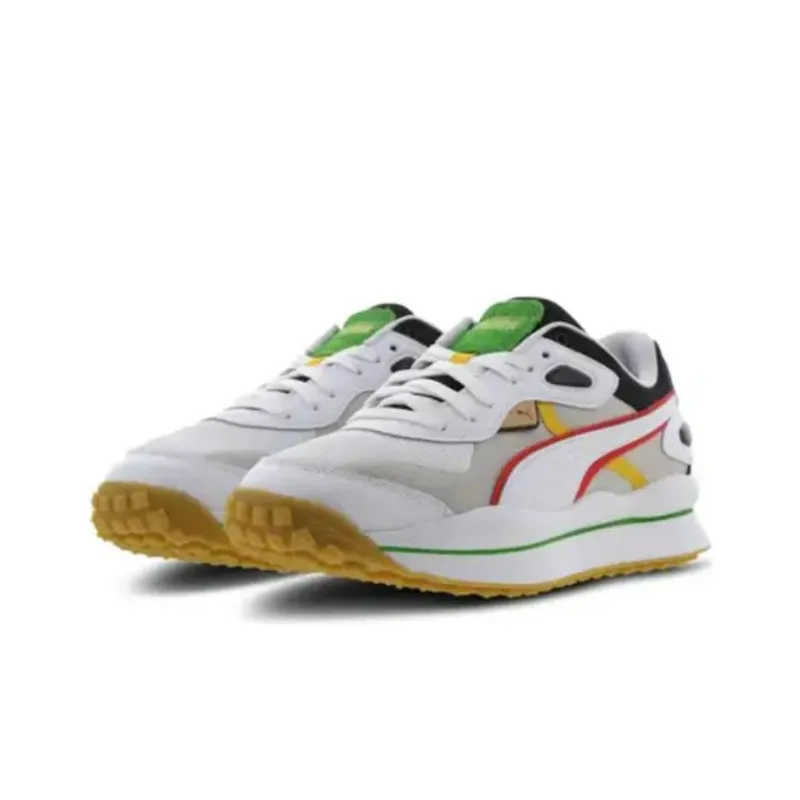PUMA Street Rider Unity 'White High Risk Red'-1