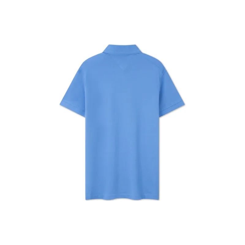 Tommy Hilfiger Logo embroidered Piqué Polo Shirt-1