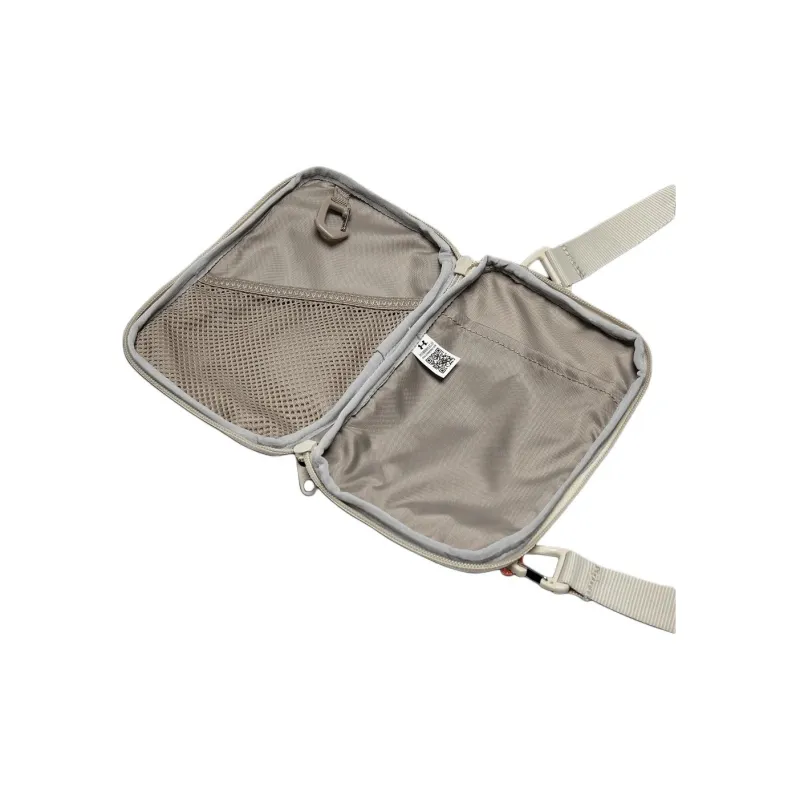 Under Armour Polyester Shoulder Bag Crossbody Bag Small Size Unisex Silt Gray-4
