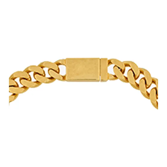 SAINT LAURENT Chain Linked Contrasted Necklace-2