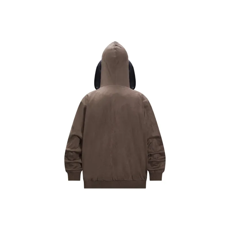 KAKAZZY Sweatshirts Unisex Brown-2