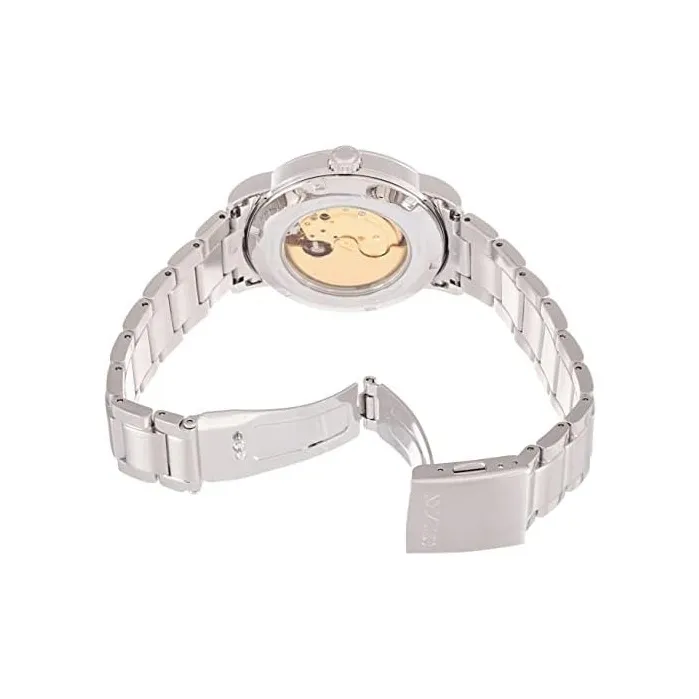 CITIZEN Mechanical Movement Stainless Steel Strap Watch Men's Watches Black Dial NJ0130-88E-4