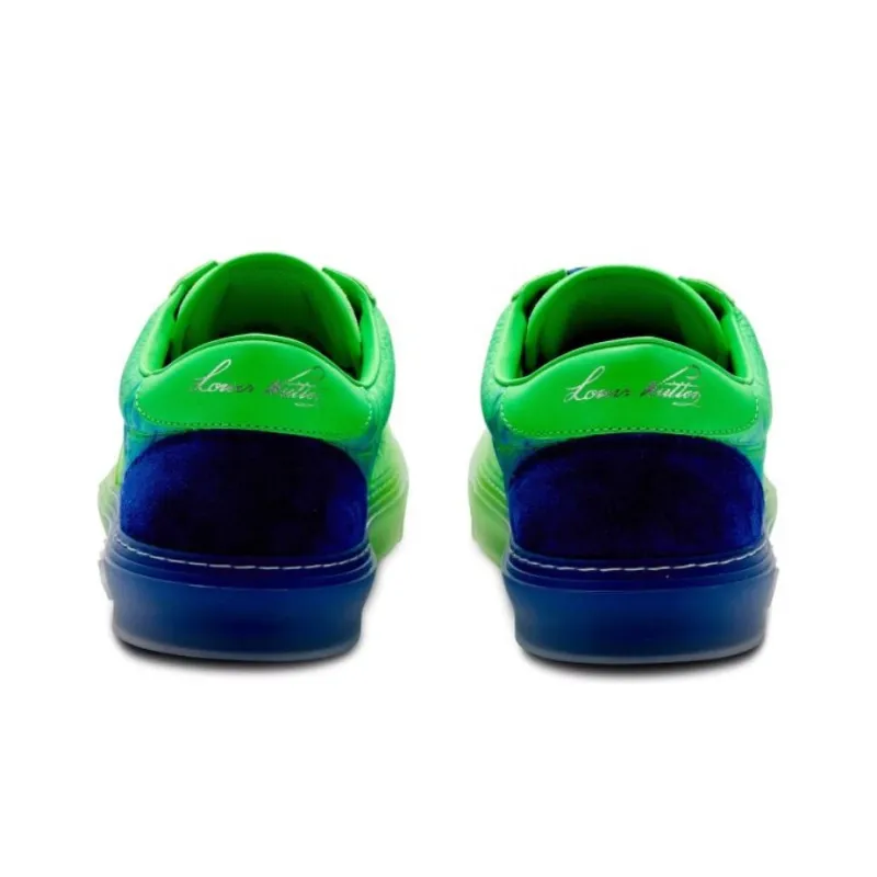 LOUIS VUITTON Ollie Richelieu Green-4