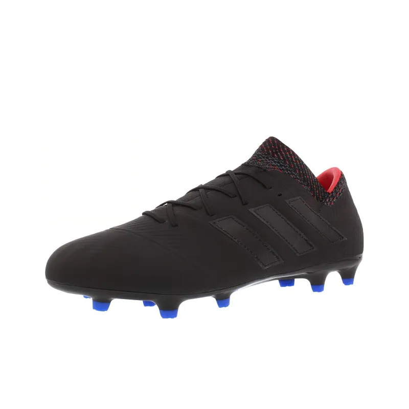 Adidas Nemeziz 18.2 Black Football Blue-3