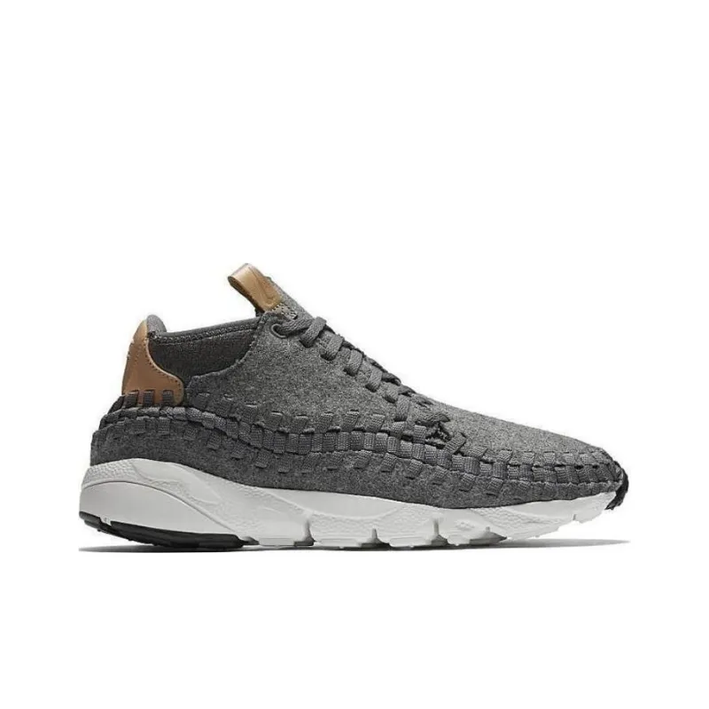 Nike Air Footscape Woven Chukka Dark Grey-1