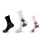 1 Black, 1 White, Gray, 1 White, Rose Red