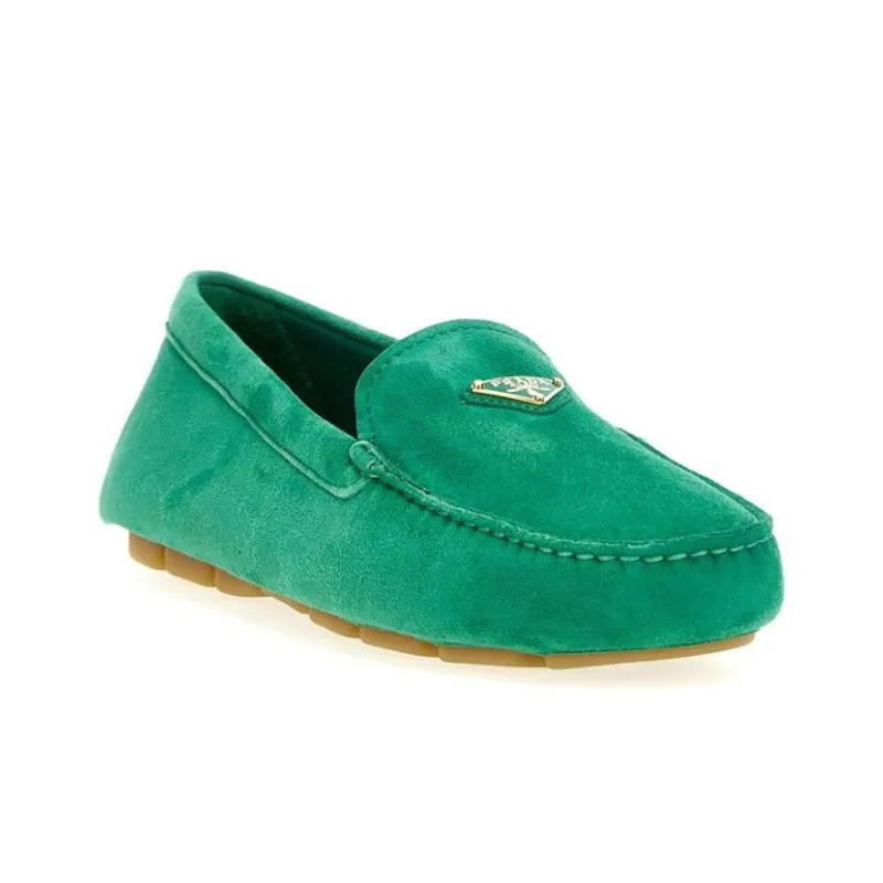 PRADA Loafers Women's Green-2