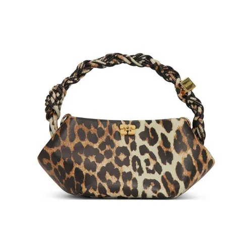 GANNI Mini Bou Leopard-print Tote Bag