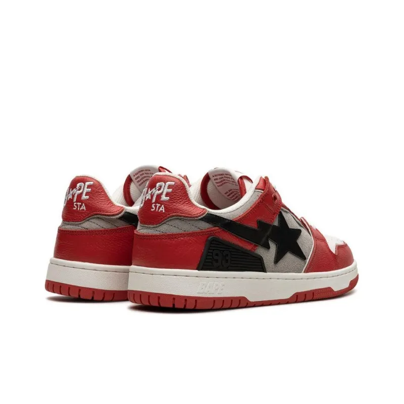 BAPE Sk8 Sta #1 'Red'-4