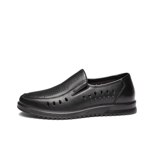 Strongman 3515 Men's Shoes Summer Shoes Dad Shoes Cut Out Casual Leather Sandals