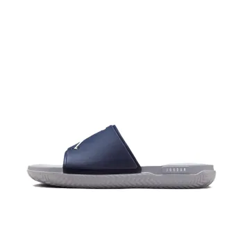 Jordan Jumpman Quick Dry Slippers Men's Gray Blue