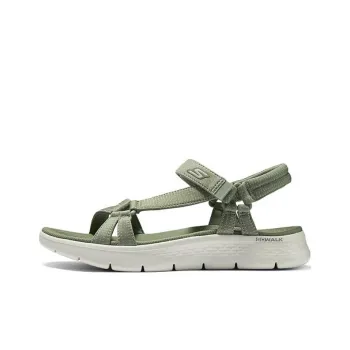 Skechers Go Walk 5 Strap Sandals Women's Olive Green
