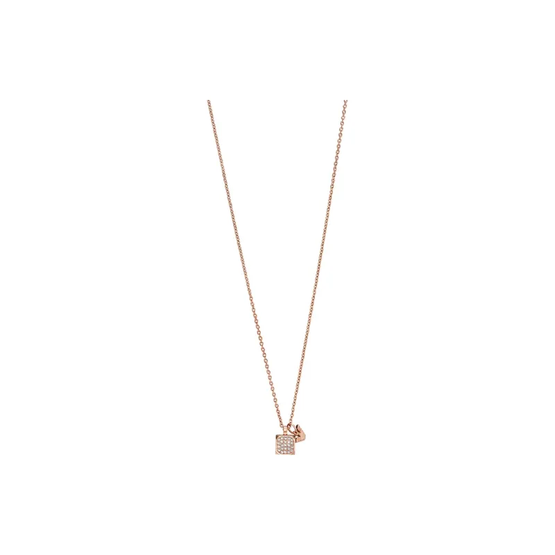 EMPORIO ARMANI Stainless Steel Necklaces Women's Rose Gold-1