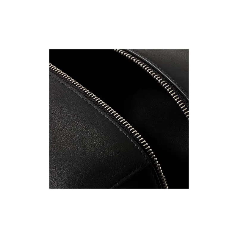 Balenciaga Leather Shoulder Bag 4x4 Small Size Women's Black-3