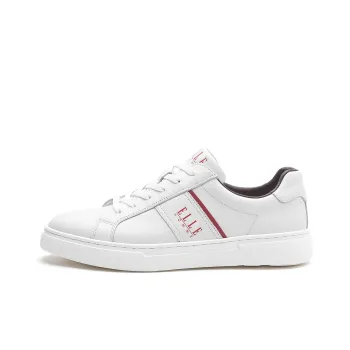 ELLE HOMME Low Top Stylish Skateboarding Shoes Men's White