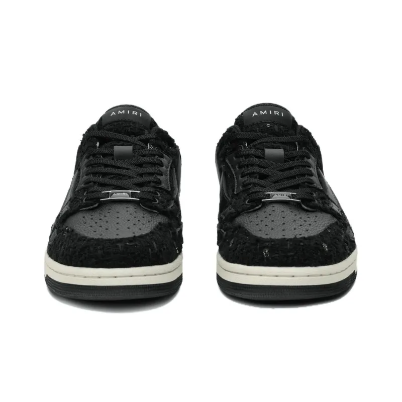 AMIRI Boucle Skel Top Low 'Black'-2