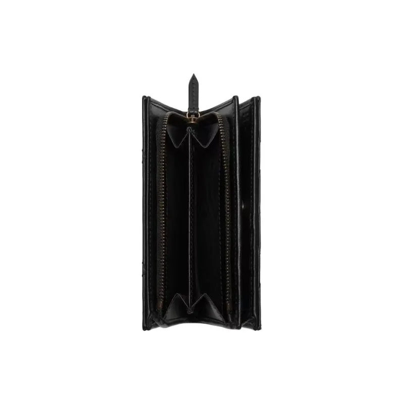 GUCCI GG Marmont Leather Wallet Women's Black-3