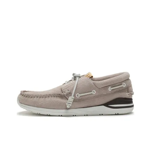 Visvim Boat Shoes Men Gray