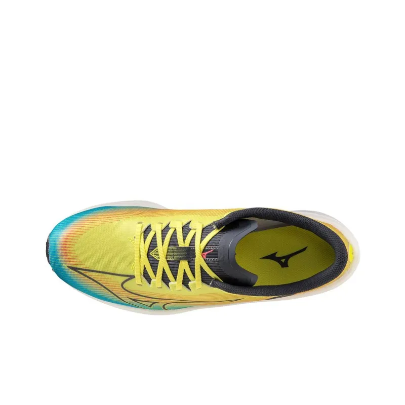 Mizuno Wave Rebellion Flash 'Yellow Blue Gradient'-3