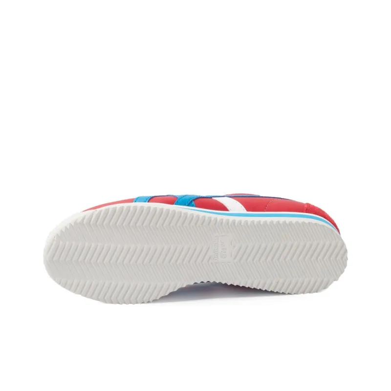 Onitsuka Tiger Corsair Abrasion Resistant Low Top Casual Shoes Unisex Red Blue White-5