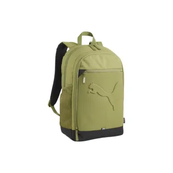 PUMA Polyester Nylon Blend Backpack Regular Unisex Olive Green