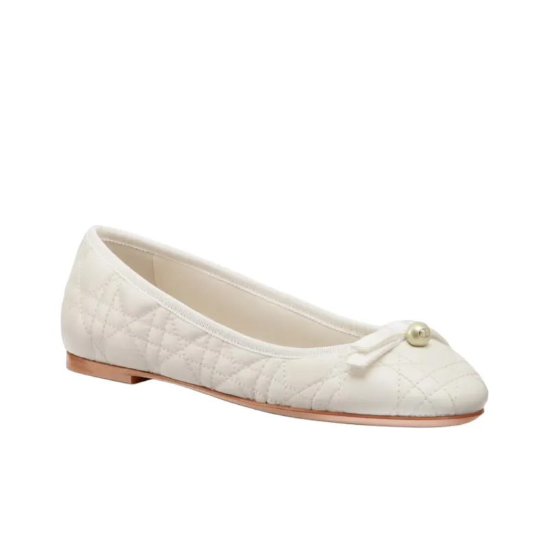 DIOR Casual Single Shoes Women's White-2