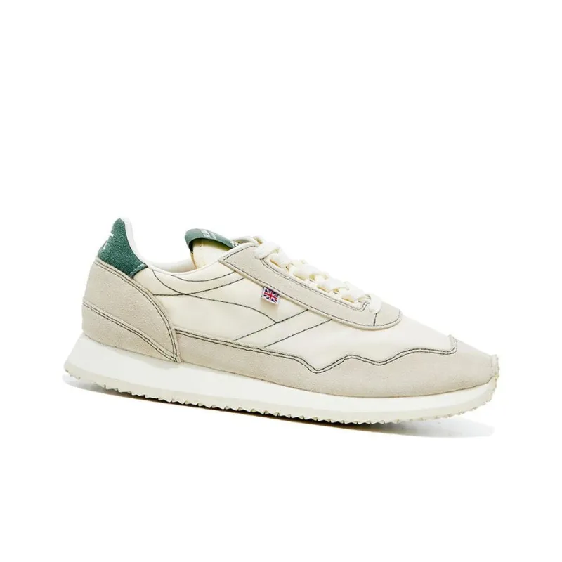 Norman Walsh Lightweight Wear resistant And Non slip Low Top Running Shoes Unisex Beige Green-5