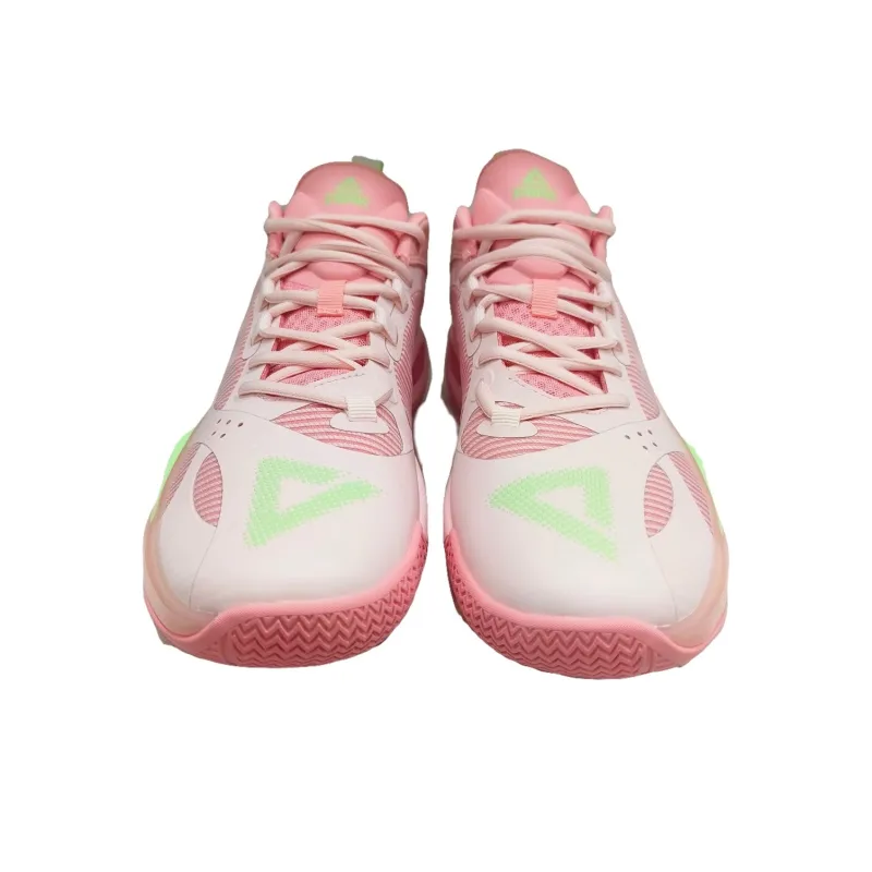PEAK Flash 5 Generations Basketball Shoes Unisex Low Top Blossom Pink-2